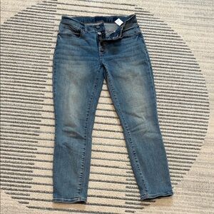 Lucky Brand Mid Rise Crop Ava